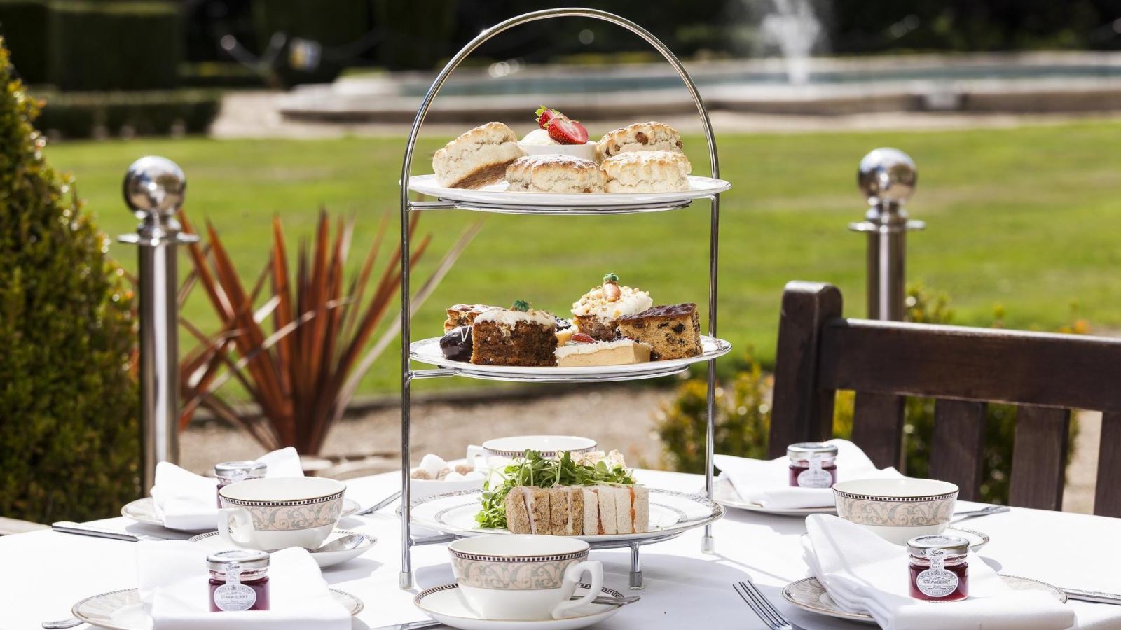 Afternoon Tea at Down Hall, Essex 